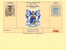 Tablet Screenshot of defilippis-delfico.it